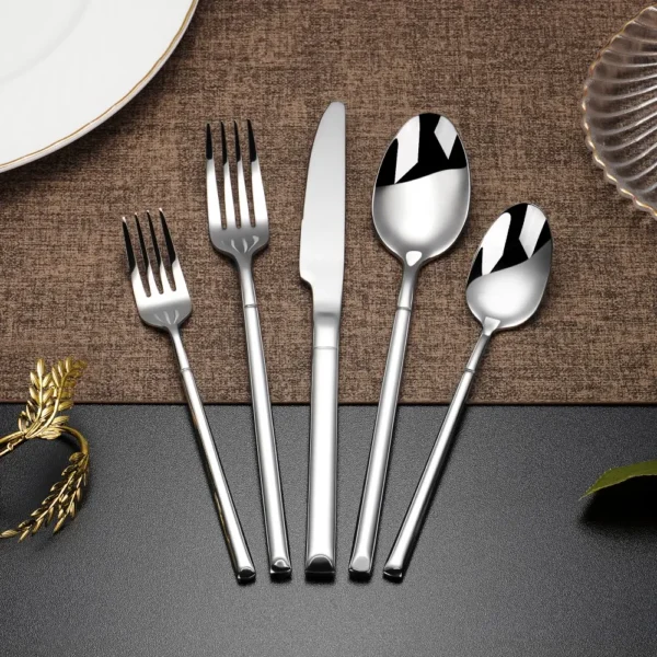 5-piece restaurant supply flatware set (1)