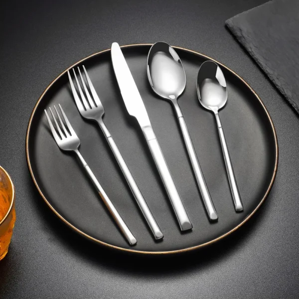5-piece restaurant supply flatware set (4)