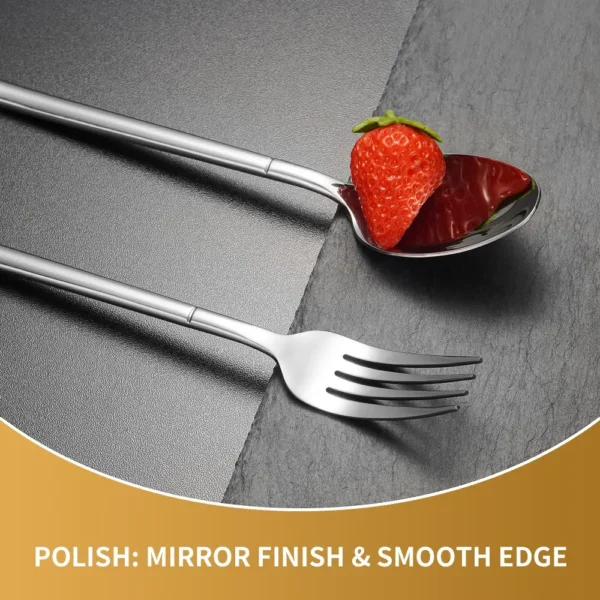 5-piece restaurant supply flatware set (6)