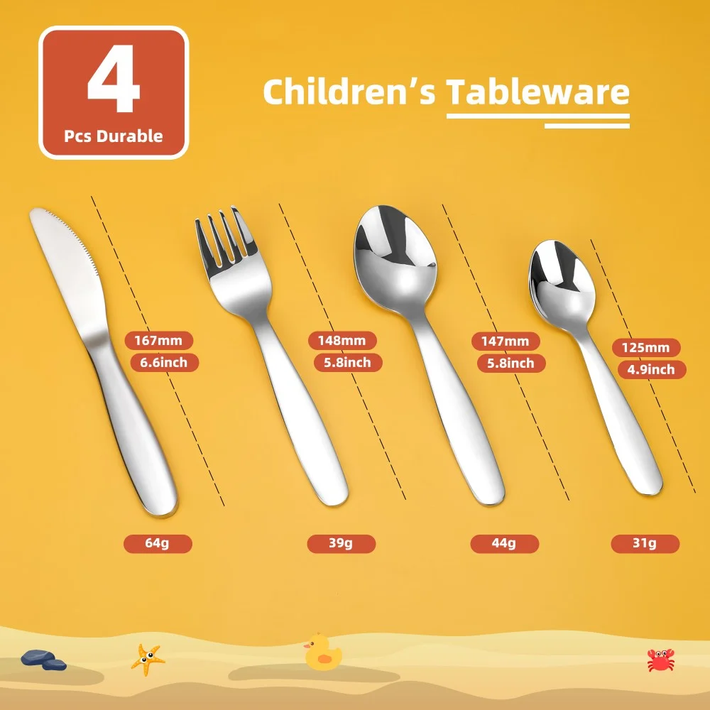 child flatware set dimension