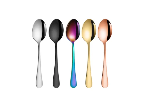 custom flatware color