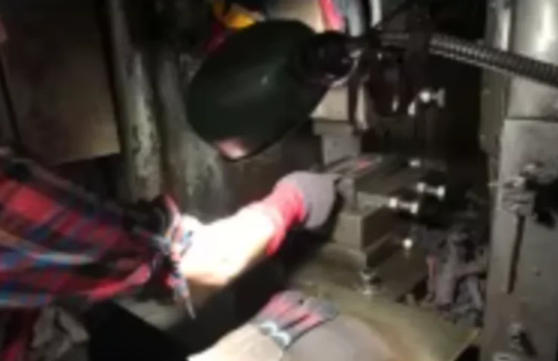 flatware production step 6 stamping