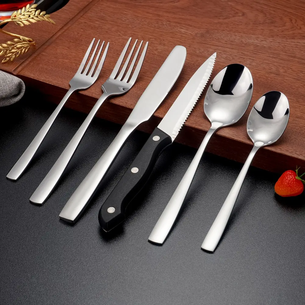 wholesale 6-piece flatware set (1)