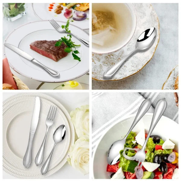 Wholesale Flatware Set for Catering, Hospitality, and Supermarkets