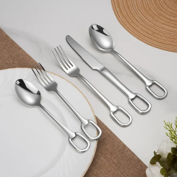 bulk cutlery set with hanging tail rings supply (2)