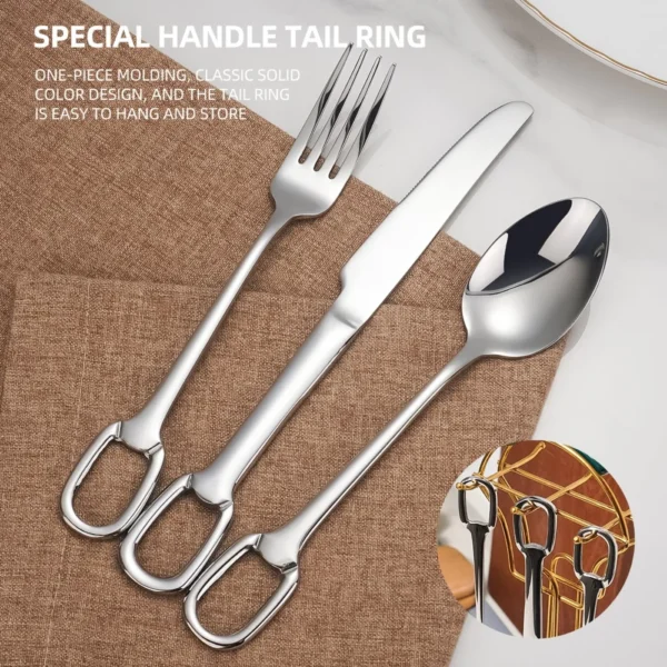 bulk cutlery set with hanging tail rings supply (6)