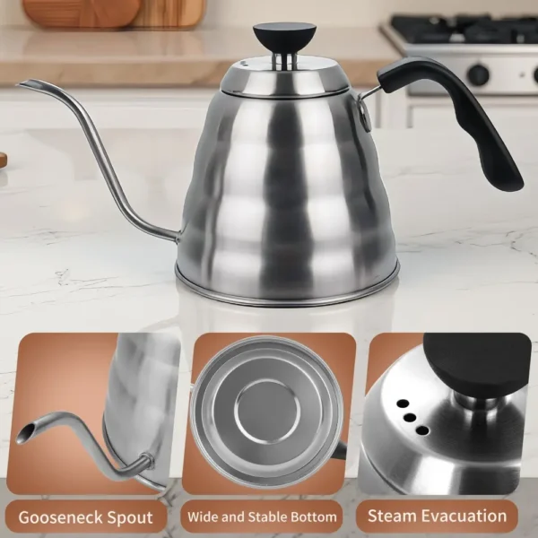 Bulk Gooseneck Coffee Pots Wholesale – Pour Over Kettle Manufacturer