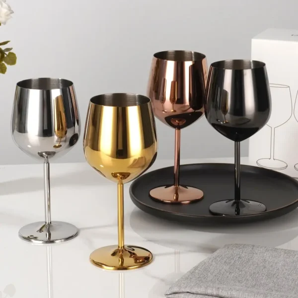 bulk stainless steel wine glasses (18)