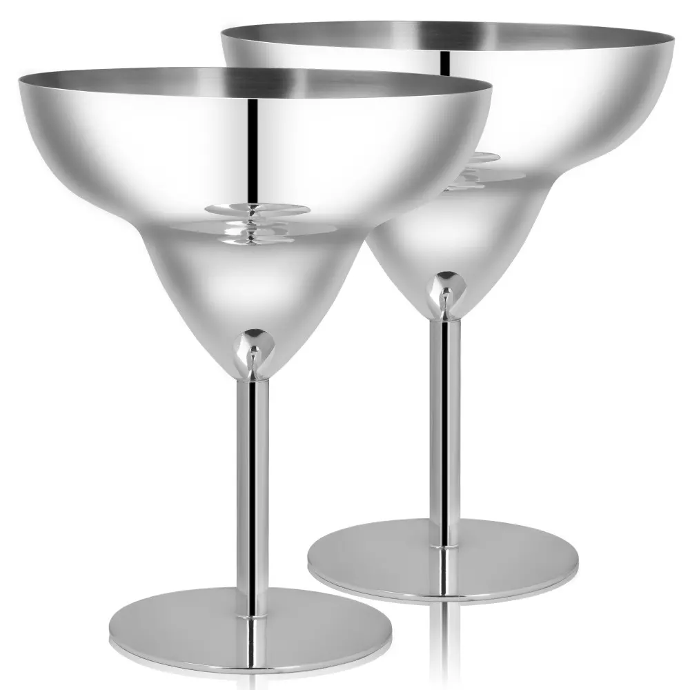 sliver margarita glasses