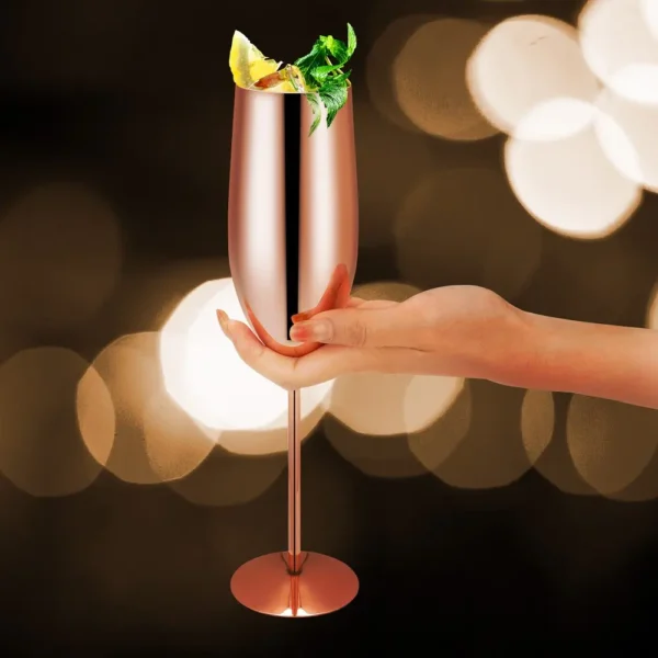 Stainless Steel Champagne Glasses Wholesale – Bulk Champagne Glasses Manufacturer
