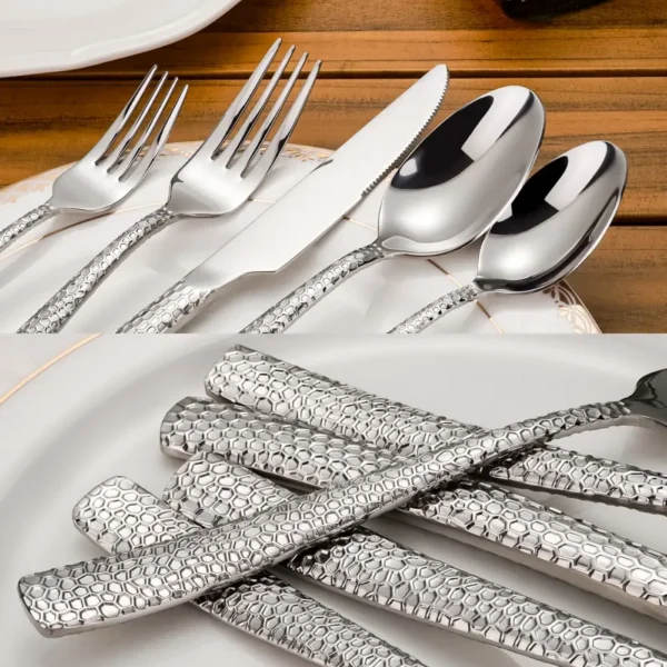 stainless steel flatware set wholesale (2)