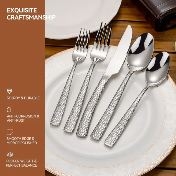stainless steel flatware set wholesale (6)