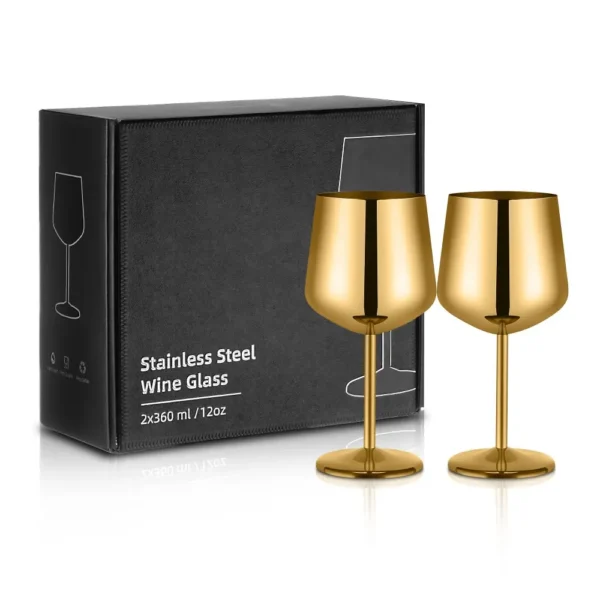 stainless steel wine glasses wholesale (2)