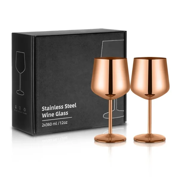 stainless steel wine glasses wholesale (4)