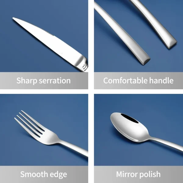 wholesale 5-piece cutlery sets (6)