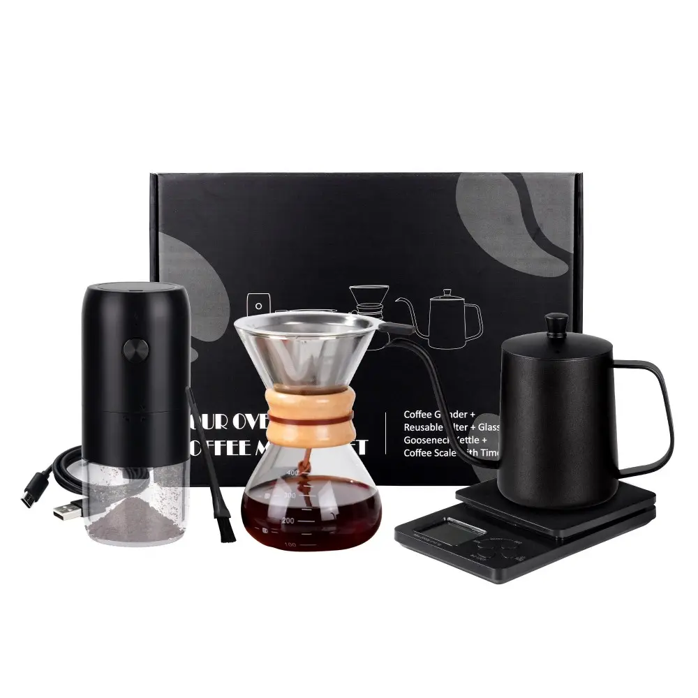 wholesale 6-piece pour over coffee set (1)