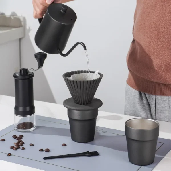wholesale portable pour over coffee set (5)